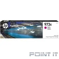 HP F6T82AE Картридж струйный №973XL пурпурный {PW Pro 477/452 (7000стр.)}