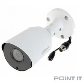DAHUA DH-HAC-HFW1200TP-0360B-(S4) Камера видеонаблюдения 1080p,  3.6 мм,  белый