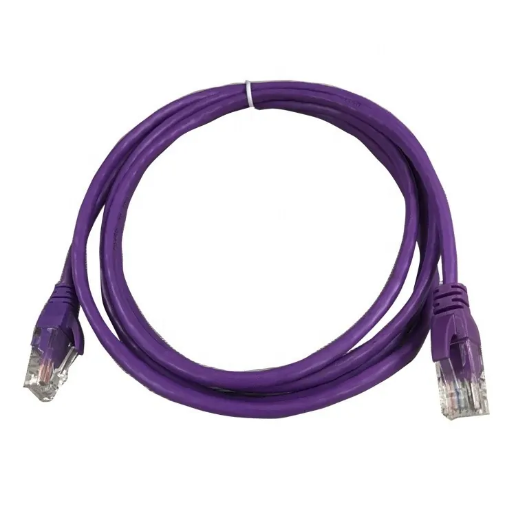 Патч-корд UTP4 cat.6, 10.0м, BC, фиолетовый