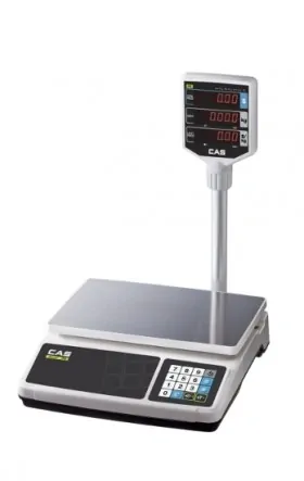 Весы торговые CAS PR-15P (cо стойкой)