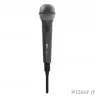 RITMIX RWM-101 black { 85 дБ, максимальная девиация: ± 30 КГц, переключатель вкл./выкл., 3 pin XLR - Jack 6.3 mm, 3 м, питание микрофона: 1,5 В (постоянный ток DC, батарейки АА)}