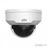 Uniview IPC322LB-DSF40K-G-RU Видеокамера IP купольная антивандальная, 1/2.7" 2 Мп КМОП @ 30 к/с, ИК-подсветка до 30м., 0.01 Лк @F2.0, объектив 4.0 мм, WDR, 2D/3D DNR, Ultra 265, H.265, H.264, MJPEG, 2