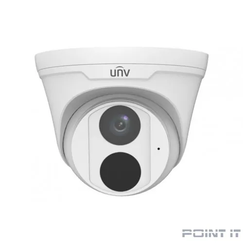 Uniview IPC3612LB-ADF40K-G-RU Видеокамера IP купольная, 1/2.7" 2 Мп КМОП @ 30 к/с, ИК-подсветка до 30м., 0.01 Лк @F2.0, объектив 4.0 мм, WDR, 2D/3D DNR, Ultra 265, H.265, H.264, MJPEG, 2 потока, встро