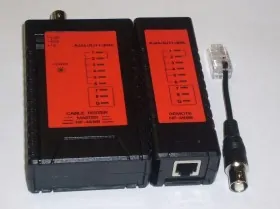 Кабельный тестер RJ45, RJ11, RJ12, BNC (NS 468Bv1) Netko