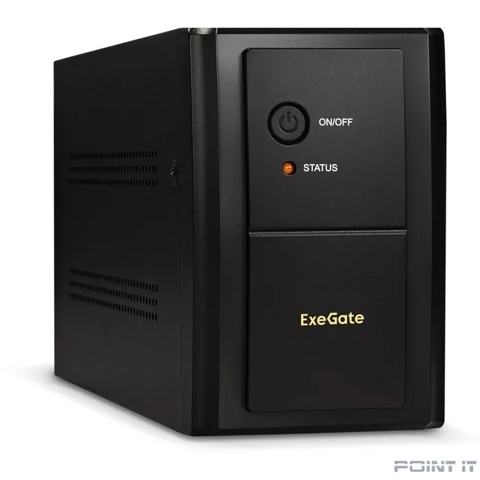 Exegate EX292614RUS ИБП ExeGate SpecialPro UNB-3000.LED.AVR.3SH.2C13.RJ.USB <3000VA/1800W,LED, AVR,3*Schuko+2*C13,RJ45/11,USB, металлический корпус, Black>