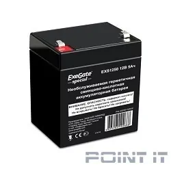Exegate ES255175RUS Аккумуляторная батарея Exegate Special EXS1250, 12В 5Ач, клеммы F1