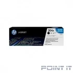 HP Картридж CC530AC лазерный черный (3500 стр)  (белая корпоративная коробка)