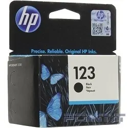 Картридж BLACK NO.123 /2130 F6V17AE HP