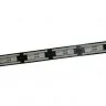 Патч-панель UTP, 19", 24 порта RJ45, cat.6, 1U, Dual Type, с органайзером, "L"