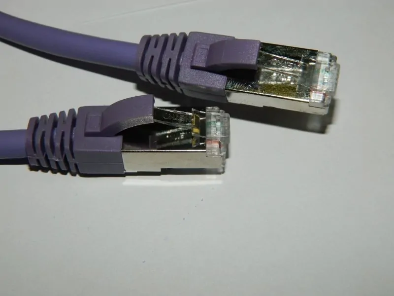 Патч-корд Netko СКС FTP4 cat.6a, 2.0м, BC, LSZH, фиолетовый