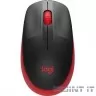 910-005908 Мышь Logitech M190 красный/черный оптическая (1000dpi) беспроводная USB (2but)