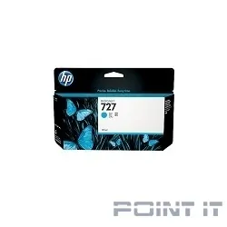 HP B3P19A Картридж №727, Cyan {Designjet T920/T1500, Cyan (130ml)}