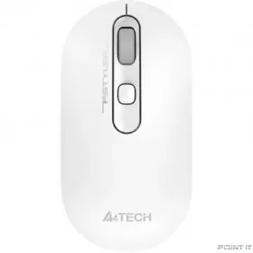 A-4Tech Мышь Fstyler FG20S белый/серый оптическая (2000dpi) silent беспроводная USB для ноутбука (3but)