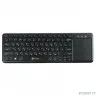 Клавиатура Oklick 830ST черный USB [1011937] {Клавиатура беспроводная slim Multimedia Touch}