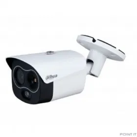 DAHUA DHI-TPC-BF1241-TB3F4-DW-S8 Двухспектральная тепловизионная IP-камера с ИИ, 1/2.7&quot; Progressive CMOS; объектив 4мм, неохлаждаемый FPA детектор 256x192, объектив 3.5мм, ИК до 30м, IP67