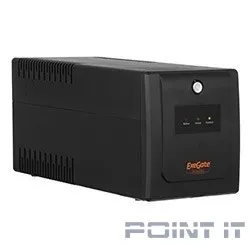 Exegate EP285525RUS ИБП ExeGate SpecialPro UNB-400.LED.AVR.EURO <400VA/240W, LED, AVR, 2 евророзетки, Black>