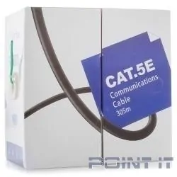5bites US5505-305A(GR) Кабель UTP / SOLID / 5E / 24AWG / CCA/ PVC / GREEN / 305M