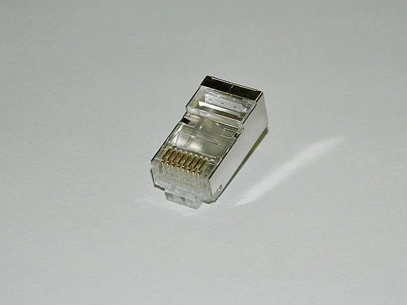 Коннектор RJ-45 Netko (8p8c) cat.6а, универсальный, экранированный, упаковка 25 шт. цена за шт