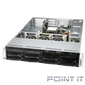 Supermicro SYS-520P-WTR 2U, LGA-4189, TDP 270W, Intel C621A, 8xDDR4, 8x 3.5&quot; hot-swap (2x 2.5&quot; NVMe dedicated), SATA3 (6Gbps), 2xPCI-E 4.0 x16 LP, 2xPCI-E 4.0 x8 LP 2xRJ45 10GBase-T, 1xRJ45 IPMI,