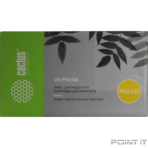 Cactus 106R03621 Картридж CS-PH3330 для Xerox Phaser 3330/WC 3335/3345, 8,5K