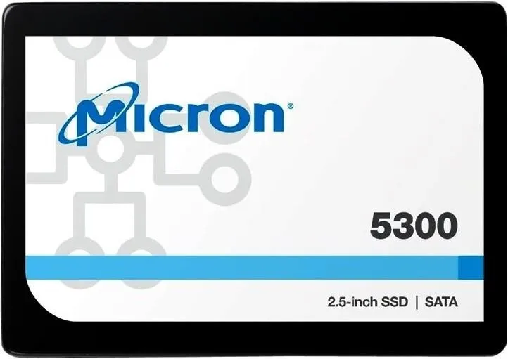 SSD жесткий диск SATA2.5" 3.84TB 5300 MAX MTFDDAK3T8TDT-1AW1ZABYY MICRON
