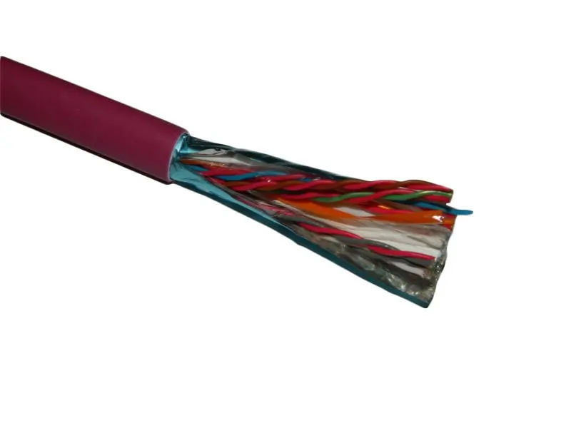 Кабель NETKO UTP16 cat.5e, 305м, 0,5мм, нг(А)-HF FR-LSZH - малодымный, не содержащий галогенов, фиолетовый