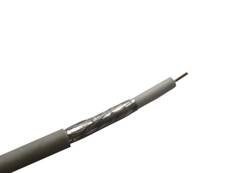 Кабель коаксиальный RG-6U Technolink (CCS, 48AL), белый (100м)