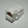Модуль Keystone неэкранированный, RJ-45, cat.6, 180°, под инструмент, белый, для патч-панели