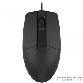 Мышь проводная A4Tech OP-335S black (USB, оптическая, 1200dpi, 3but, silent) (OP-335S)