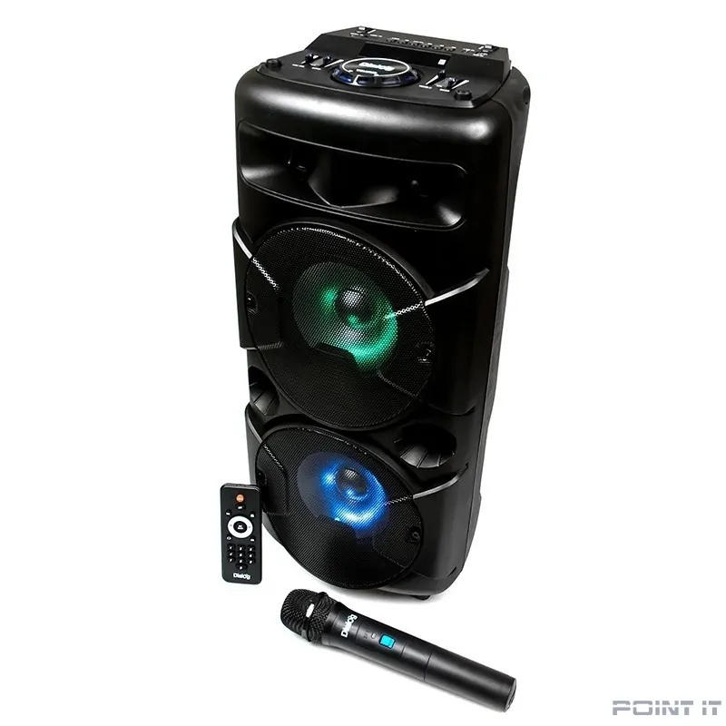 Dialog Oscar AO-20 - акустические колонки 1.0, 30W RMS, беспроводной микрофон, BT+FM+USB+SD+LED