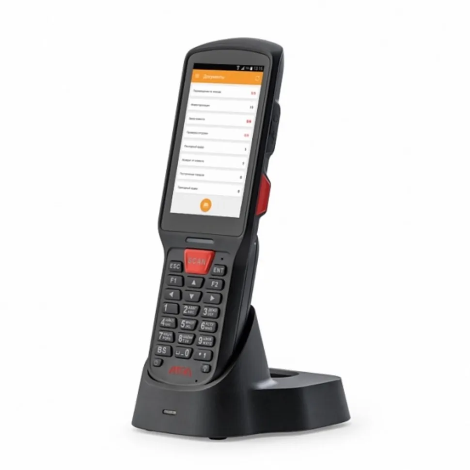 Мобильный терминал АТОЛ SMART.Lite (Android 7.0, 2D Imager, 4”, 2Гбх16Гб, Wi-Fi b/g/n, 5200 mAh, Bluetooth, БП) + MS: Магазин 15 БАЗОВЫЙ