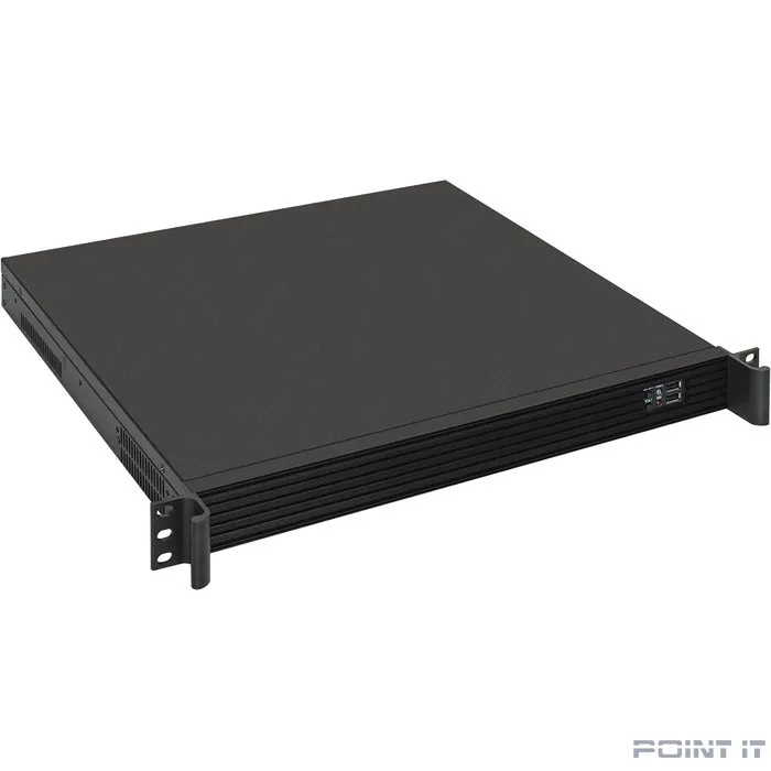 Exegate EX293306RUS Серверный корпус ExeGate Pro 1U390-01 <RM 19", высота 1U, глубина 390, БП 1U-F450AS, USB>