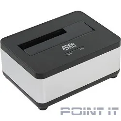 AgeStar 3UBT7 (SILVER) Докстанция 2,5&quot;/3,5&quot; SATAIII AgeStar 3UBT7 (SILVER) USB 3.0, пластик, серебристый