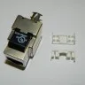Модуль Keystone экранированный, RJ-45, cat.6, 90°, 110/Krone тип, под инструмент, KE, металлик, Netko СКС