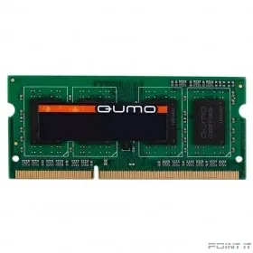 QUMO DDR3 SODIMM 4GB QUM3S-4G1333C9 PC3-10600, 1333MHz
