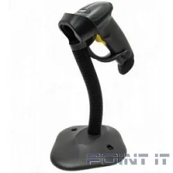Zebra LS2208 [LS2208-SR20007R-UR]  черный {ручной лазерный сканер штрих-кода BLACK USB KIT: Includes LS2208-SR20007R scanner, CBA-U01-S07ZAR cable, 20-61019-02R Stand}