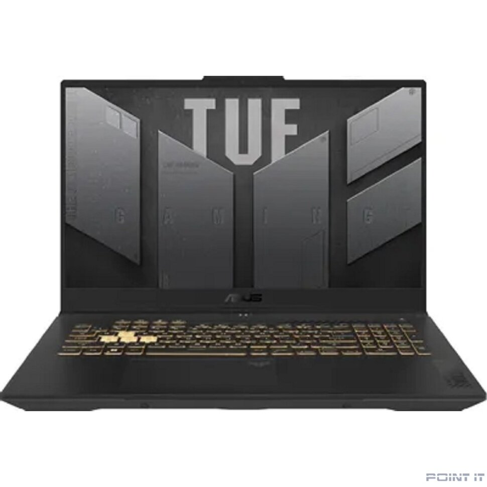 Ноутбук Asus TUF Gaming FX707VJB-HX100 Core 5 210H/16Gb/SSD512Gb/RTX 3050 6Gb/17.3"/IPS/FHD/noOS/grey 90NR0MY5-M003R0
