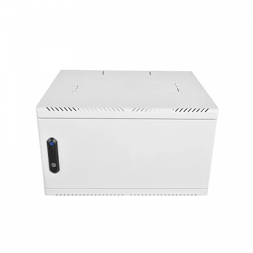 Шкаф телекоммуникационный настенный 6U (600x480) дверь металл