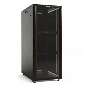  					Шкаф напольный 19-дюймовый, 32U, 1610x600х1000 мм (ВхШхГ), передн.и задняя распашные перфор.двери (75%), ручка с замком, крыша нового типа,9004,разобр				 