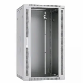  					Шкаф телекоммуникационный настенный 19 22U 600x600x1082mm (ШхГхВ) дверь стекло				 