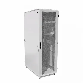  					Шкаф телекоммуникационный напольный 42U (800 × 1000) дверь перфорированная, задние двойные перф.				 