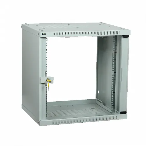 ITK Шкаф LINEA WE 18U 600x650мм дверь стекло серый