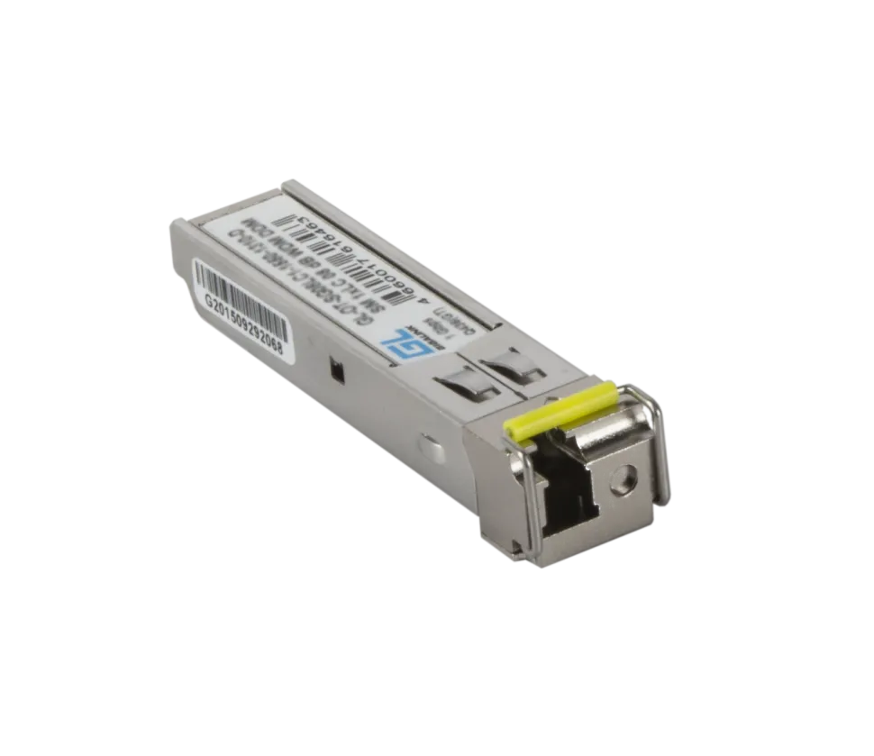 Модуль GIGALINK SFP, WDM, 1Гбит/c, одно волокно SM, LC, Tx:1490/Rx:1550 нм, DDM, 24 дБ (до 80 км)
