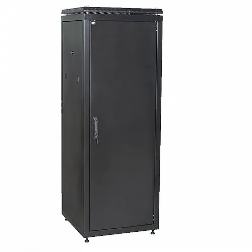 ITK Шкаф сетевой 19 LINEA N 38U 600х600 мм металлическая передняя дверь черный