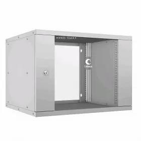  					Шкаф телекоммуникационный настенный 19 9U, серия LIGHT разборный, дверь стекло, цвет серый				 