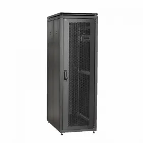  					ITK Шкаф сетевой 19 LINEA N 33U 600х1000 мм перфорированные двери черный				 