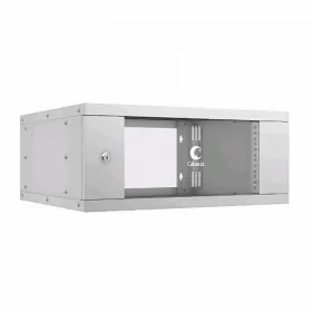  					Шкаф телекоммуникационный настенный 19 4U, серия LIGHT разборный, дверь стекло, цвет серый				 
