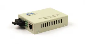 Медиаконвертер GIGALINK UTP, 10/100Мбит/c, MM, 2xSC, 100Мбит/c, 850 нм, 19 дБ (до 2 км) (GL-F300)