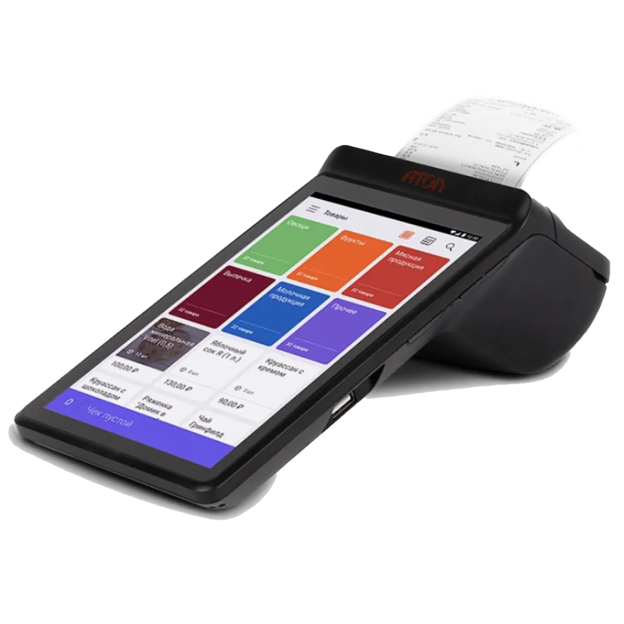 АТОЛ Sigma 7. Смарт-терминал. Черный. с ФН 1.1 + Платформа ОФД