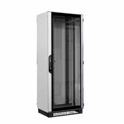 VX IT Шкаф 800x2000x1000 42U standard обзорная и глухая двери на вент.цоколе 100мм со стенками 19 профили спереди/сзади